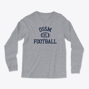 Oklahoma School Of Science And Mathematics Classic Football Light Soft Long Sleeve T-Shirt