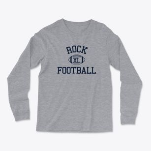 The Rock School Classic Football Light Soft Long Sleeve T-Shirt