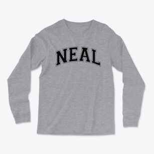 Neal Elementary School Varsity Arch Light Soft Long Sleeve T-Shirt