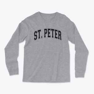 Saint Peter The Apostle School Varsity Arch Light Soft Long Sleeve T-Shirt