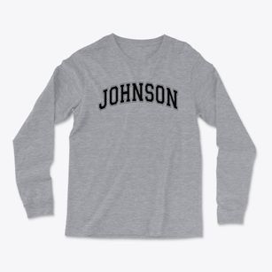 Harmon Johnson Elementary School Varsity Arch Light Soft Long Sleeve T-Shirt