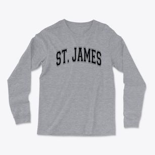 Saint James School Varsity Arch Light Soft Long Sleeve T-Shirt