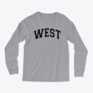 West School Varsity Arch Light Soft Long Sleeve T-Shirt