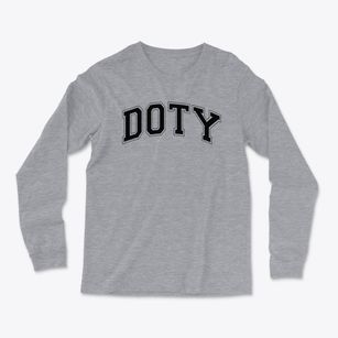Doty Elementary School Varsity Arch Light Soft Long Sleeve T-Shirt