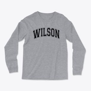 Wilson Middle School Varsity Arch Light Soft Long Sleeve T-Shirt