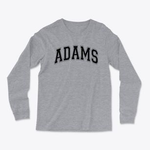 Adams Middle School Varsity Arch Light Soft Long Sleeve T-Shirt