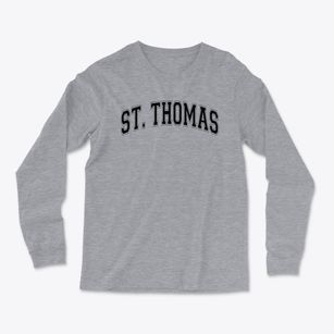Saint Thomas The Apostle School Varsity Arch Light Soft Long Sleeve T-Shirt