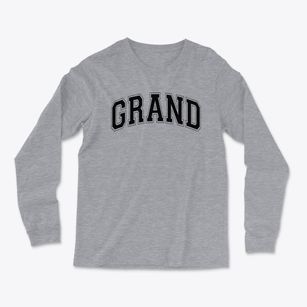 Grand Community School Varsity Arch Light Soft Long Sleeve T-Shirt