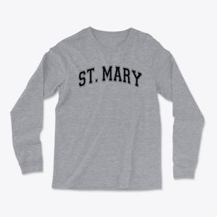 St. Mary High School Varsity Arch Light Soft Long Sleeve T-Shirt