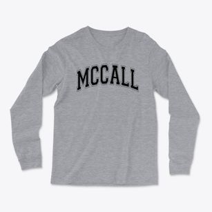 Mccall Senior High School Varsity Arch Light Soft Long Sleeve T-Shirt