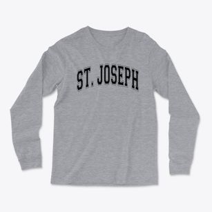 Saint Joseph Central High School Varsity Arch Light Soft Long Sleeve T-Shirt