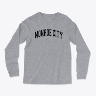 Monroe City Middle School Varsity Arch Light Soft Long Sleeve T-Shirt
