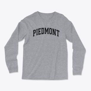 Piedmont Community Charter School Varsity Arch Light Soft Long Sleeve T-Shirt