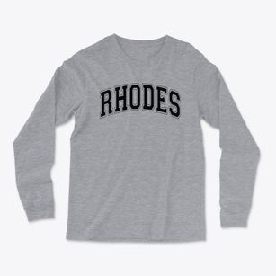 Rhodes Elementary School Varsity Arch Light Soft Long Sleeve T-Shirt