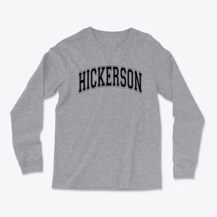 Hickerson Elementary School Varsity Arch Light Soft Long Sleeve T-Shirt