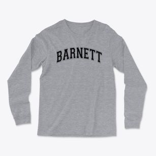 Barnett Junior High School Varsity Arch Light Soft Long Sleeve T-Shirt