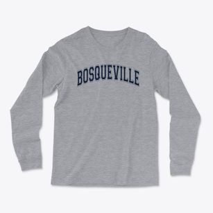 Bosqueville Elementary School Varsity Arch Light Soft Long Sleeve T-Shirt