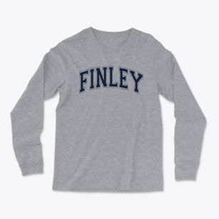 Finley Middle School Varsity Arch Light Soft Long Sleeve T-Shirt