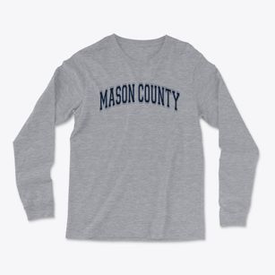 Mason County Christian School Varsity Arch Light Soft Long Sleeve T-Shirt