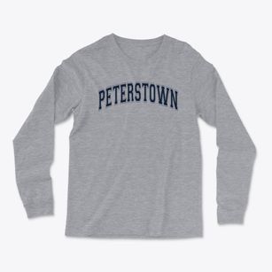 Peterstown Middle School Varsity Arch Light Soft Long Sleeve T-Shirt