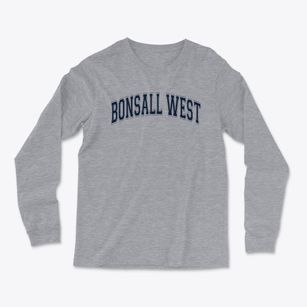 Bonsall West Elementary School Varsity Arch Light Soft Long Sleeve T-Shirt