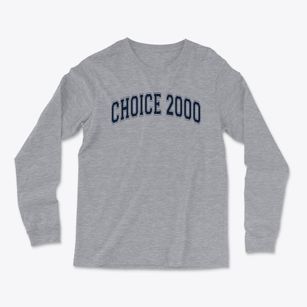 Choice 2000 Charter School Varsity Arch Light Soft Long Sleeve T-Shirt