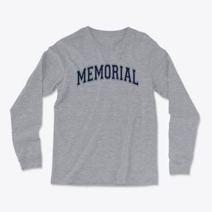 Memorial Elementary School Varsity Arch Light Soft Long Sleeve T-Shirt