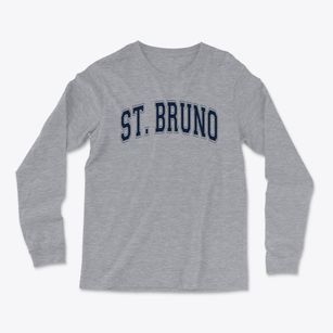 Saint Bruno Parish Varsity Arch Light Soft Long Sleeve T-Shirt