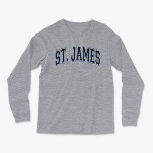 Saint James School Varsity Arch Light Soft Long Sleeve T-Shirt