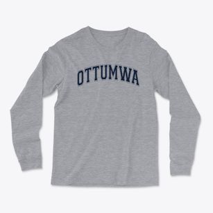 Ottumwa High School Varsity Arch Light Soft Long Sleeve T-Shirt