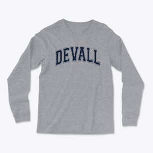 Devall Middle School Varsity Arch Light Soft Long Sleeve T-Shirt