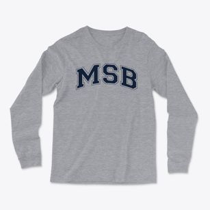 Msb Varsity Arch Light Soft Long Sleeve T-Shirt