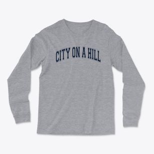 City On A Hill Varsity Arch Light Soft Long Sleeve T-Shirt