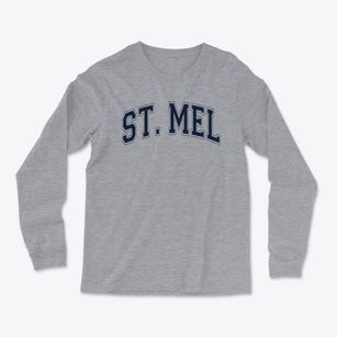 Saint Mel Catholic School Varsity Arch Light Soft Long Sleeve T-Shirt