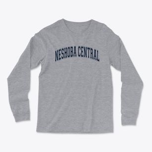 Neshoba Central Elementary School Varsity Arch Light Soft Long Sleeve T-Shirt