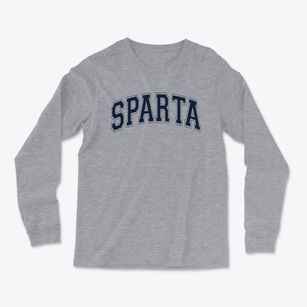 Sparta High School Varsity Arch Light Soft Long Sleeve T-Shirt