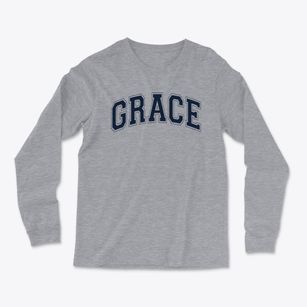 Grace Lutheran School Varsity Arch Light Soft Long Sleeve T-Shirt