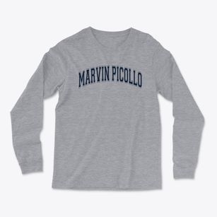 Marvin Picollo School Varsity Arch Light Soft Long Sleeve T-Shirt