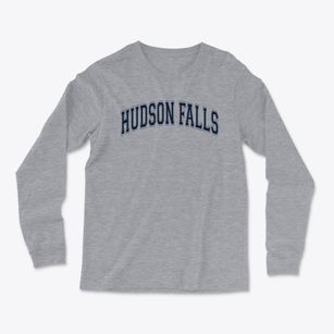 Hudson Falls High School Varsity Arch Light Soft Long Sleeve T-Shirt