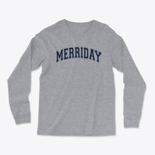 Merriday School Varsity Arch Light Soft Long Sleeve T-Shirt