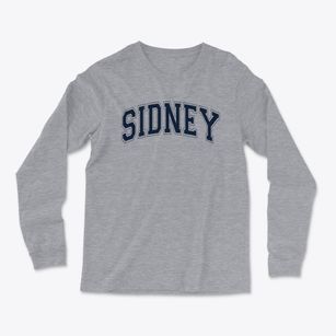 Sidney High School Varsity Arch Light Soft Long Sleeve T-Shirt