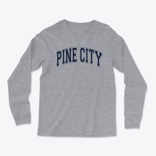 Pine City Elementary School Varsity Arch Light Soft Long Sleeve T-Shirt