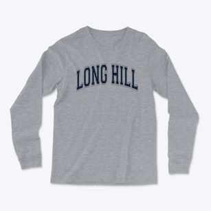 Long Hill Elementary School Varsity Arch Light Soft Long Sleeve T-Shirt