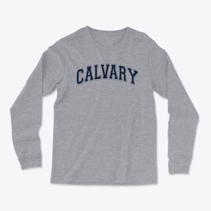 Calvary Christian School Varsity Arch Light Soft Long Sleeve T-Shirt