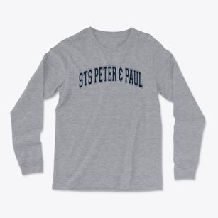 Saints Peter & Paul School Varsity Arch Light Soft Long Sleeve T-Shirt