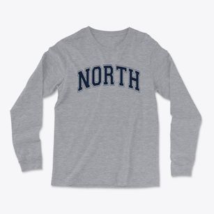 North High School Varsity Arch Light Soft Long Sleeve T-Shirt