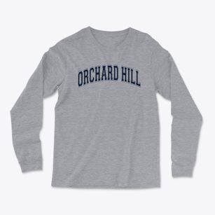 Orchard Hill Elementary School Varsity Arch Light Soft Long Sleeve T-Shirt