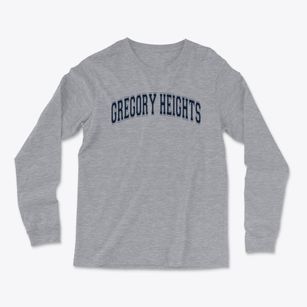 Gregory Heights Middle School Varsity Arch Light Soft Long Sleeve T-Shirt