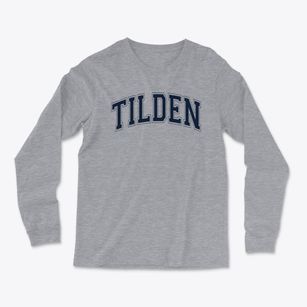 Tilden Elementary School Varsity Arch Light Soft Long Sleeve T-Shirt