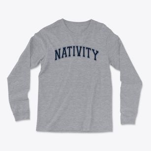 Nativity School Varsity Arch Light Soft Long Sleeve T-Shirt